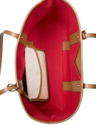 Michael Michael Kors Eva Stripe Tote Michael Kors Bags