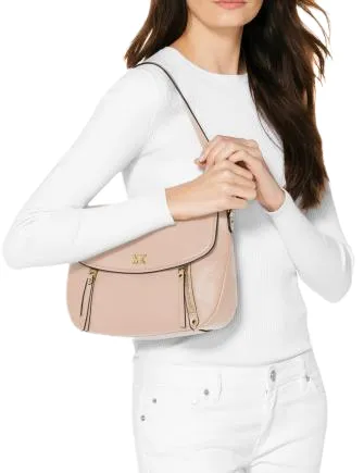 Michael Michael Kors Evie Pebble Leather Shoulder Bag Michael Kors Bags