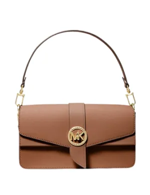 Michael Michael Kors Greenwich Medium Saffiano Leather Shoulder Bag Michael Kors Bags