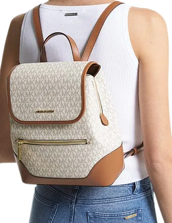 Michael Michael Kors Harrison Medium Logo Backpack Michael Kors Bags