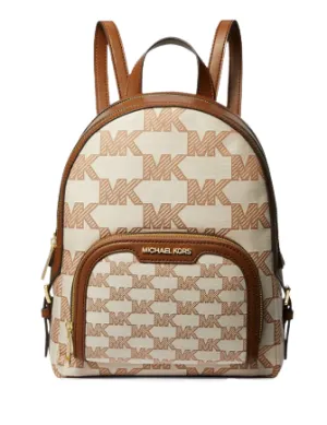 Michael Michael Kors Jaycee Medium Logo Jacquard Backpack Michael Kors Bags