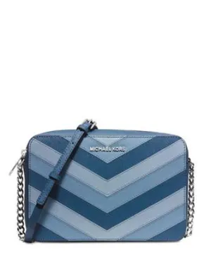 Michael Michael Kors Jet Set Chevron Large East West Crossbody Michael Kors Bags