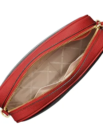 Michael Michael Kors Jet Set Flap Chain Leather Crossbody Michael Kors Bags