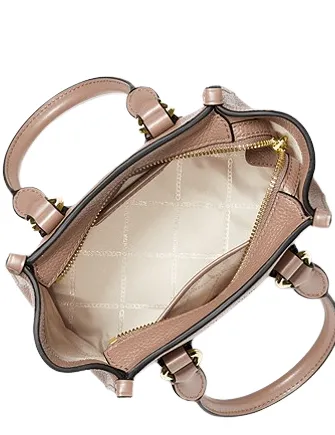 Michael Michael Kors Kris Small Pebbled Leather Satchel Michael Kors Bags