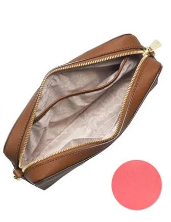 Michael Michael Kors Large Jet Set Saffiano Crossbody Michael Kors Bags