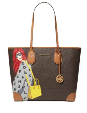 Michael Michael Kors Leather Eva Tote Michael Kors Bags