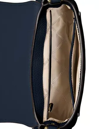 Michael Michael Kors Lillian Buckle Leather Small Crossbody Bag Michael Kors Bags