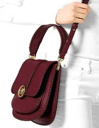 Michael Michael Kors Lillie Stitched Messenger Crossbody Michael Kors Bags