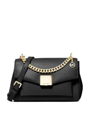 Michael Michael Kors Lita Medium Leather Crossbody Bag Michael Kors Bags