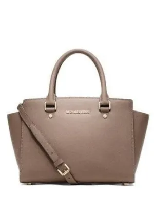 Michael Michael Kors Medium Selma Saffiano Zip Satchel Michael Kors Bags