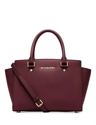 Michael Michael Kors Medium Selma Saffiano Zip Satchel Michael Kors Bags