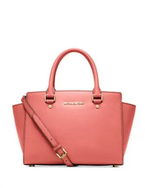 Michael Michael Kors Medium Selma Saffiano Zip Satchel Michael Kors Bags