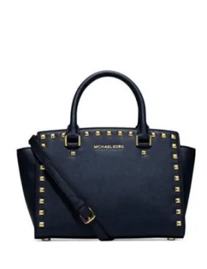 Michael Michael Kors Medium Selma Studded Satchel Michael Kors Bags