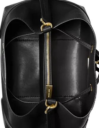 Michael Michael Kors Mercer Gallery Convertible Bucket Leather Shoulder Bag Michael Kors Bags