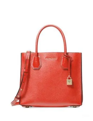 Michael Michael Kors Mercer Small Leather Accordion Tote Michael Kors Bags
