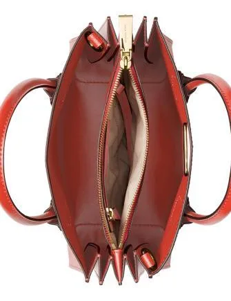 Michael Michael Kors Mercer Small Leather Accordion Tote Michael Kors Bags