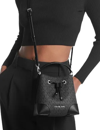Michael Michael Kors Mercer Small Logo Bucket Bag Michael Kors Bags