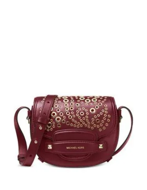Michael Michael Kors Mini Embellished Saddle Crossbody Michael Kors Bags