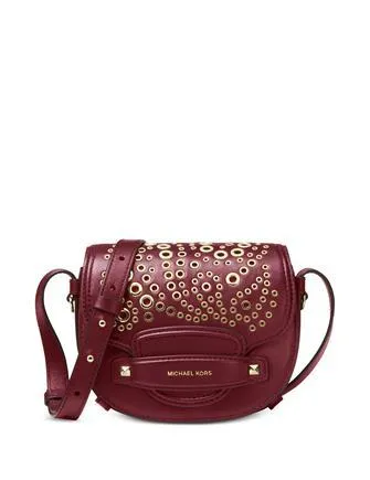 Michael Michael Kors Mini Embellished Saddle Crossbody Michael Kors Bags