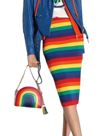 Michael Michael Kors Rainbow Half Moon Crossbody Michael Kors Bags