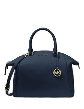 Michael Michael Kors Riley Large Pebbled Leather Satchel Michael Kors Bags