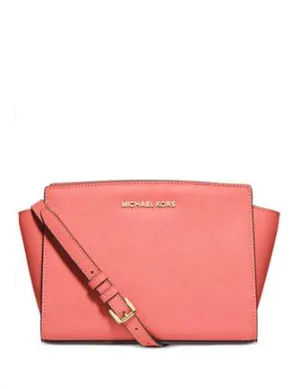 Michael Michael Kors Selma Medium Saffiano Messenger Michael Kors Bags