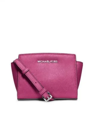 Michael Michael Kors Selma Saffiano Mini Messenger Michael Kors Bags