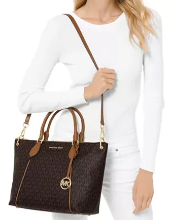Michael Michael Kors Sierra Signature Large Satchel Michael Kors Bags