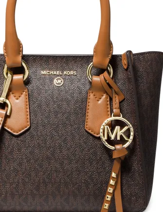 Michael Michael Kors Signature Kris Small Satchel Michael Kors Bags
