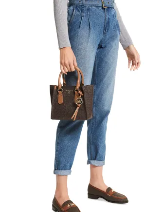 Michael Michael Kors Signature Kris Small Satchel Michael Kors Bags