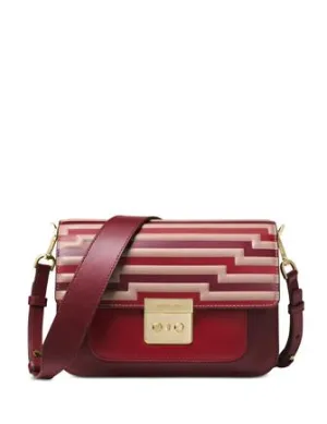 Michael Michael Kors Sloan Editor Geometric Leather Shoulder Bag Michael Kors Bags