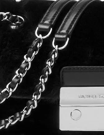 Michael Michael Kors Sloan Shearling Small Chain Shoulder Bag Michael Kors Bags