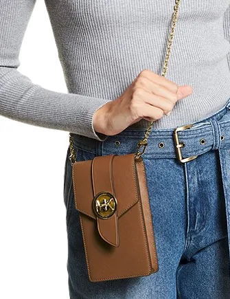 Michael Michael Kors Small Saffiano Leather Smartphone Crossbody Bag Michael Kors Bags