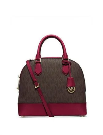 Michael Michael Kors Smythe Small Signature Dome Satchel Michael Kors Bags
