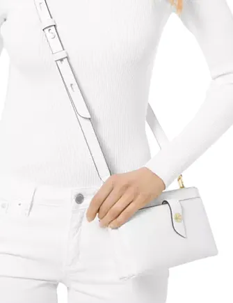 Michael Michael Kors Tab Leather Crossbody Bag Michael Kors Bags