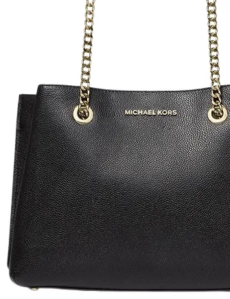 Michael Michael Kors Teagan Large Pebbled Leather Shoulder Bag Michael Kors Bags