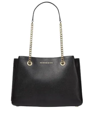 Michael Michael Kors Teagan Large Pebbled Leather Shoulder Bag Michael Kors Bags