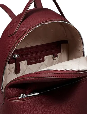 Michael Michael Kors Valerie Medium Pebbled Leather Backpack Michael Kors Bags