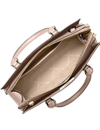 Michael Michael Kors Valerie Small Pebbled Leather Satchel Michael Kors Bags