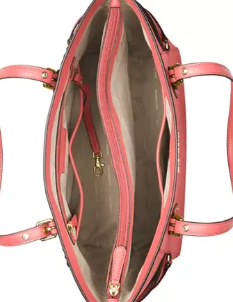 Michael Michael Kors Voyager East West Crossgrain Leather Tote Michael Kors Bags