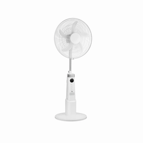 Midea Battery Rechargeable Stand Fan White fan and air conditioner combo units