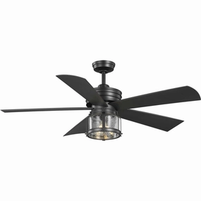 Midvale 56"Ceiling Fan Blistered Iron modern medium fans for everyday cooling