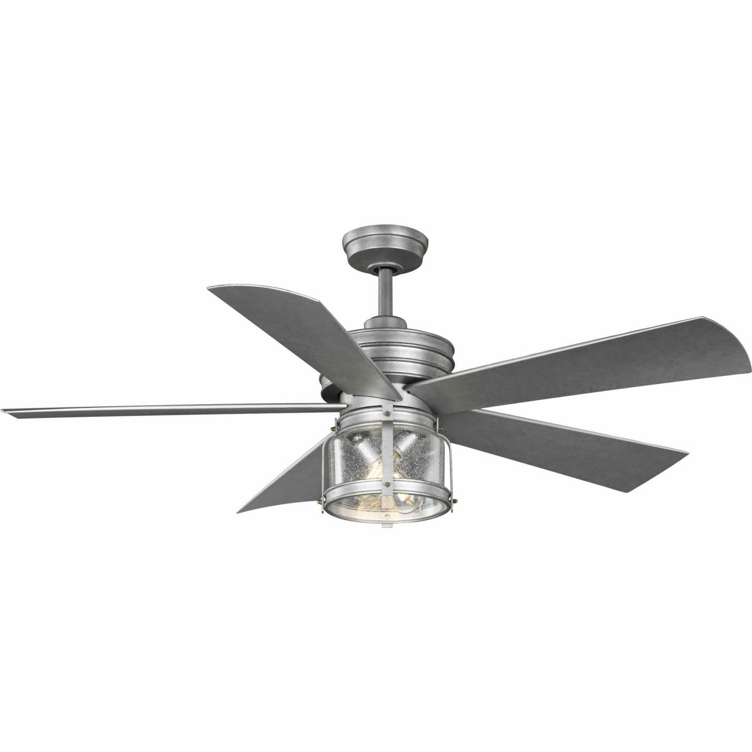 Midvale 56"Ceiling Fan Galvanized portable medium fans with handle design