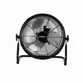 Milex 12" Rechargeable Floor Fan Black fan and air conditioner combo units