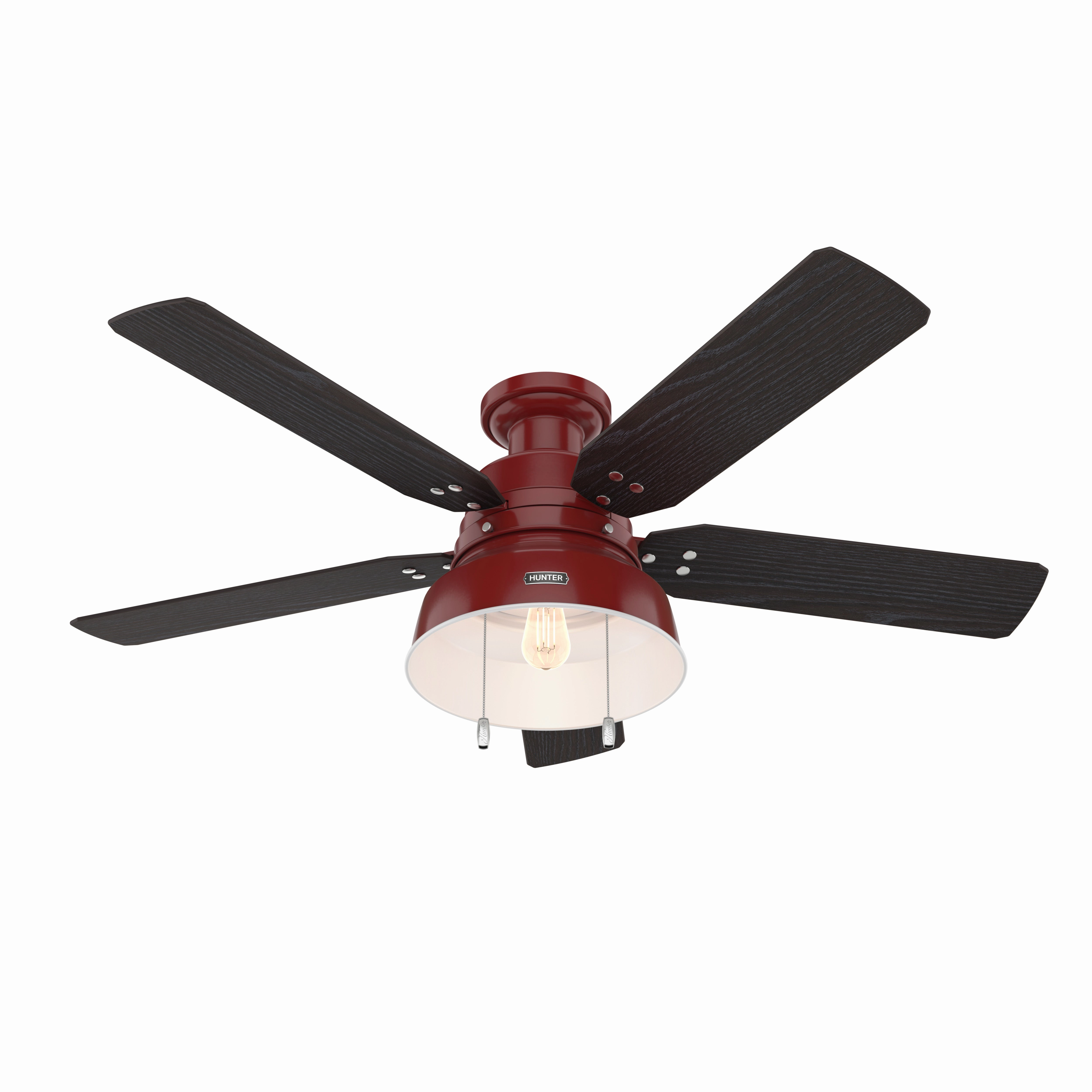 Mill Valley 52"Ceiling Fan Barn Red