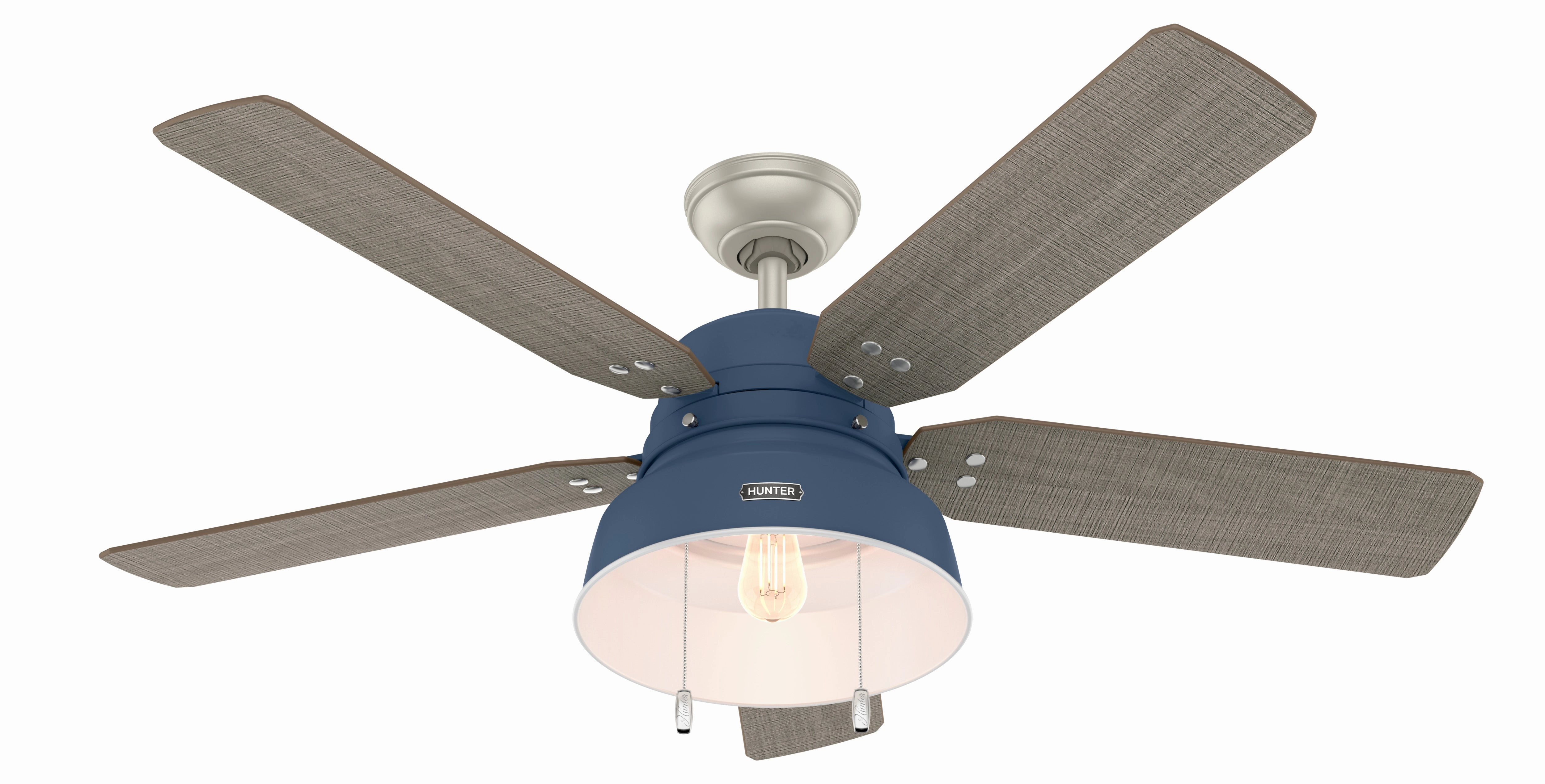 Mill Valley 52"Ceiling Fan Indigo Blue