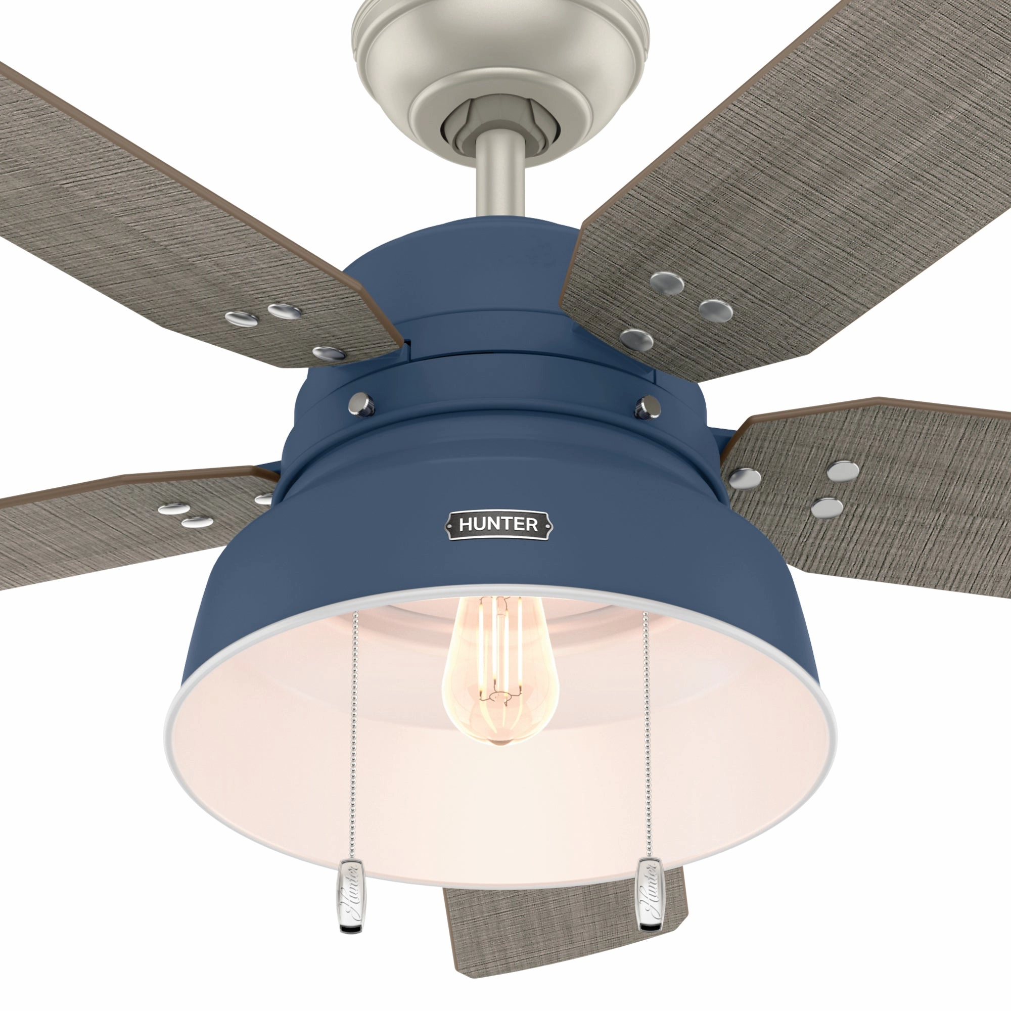 Mill Valley 52"Ceiling Fan Indigo Blue