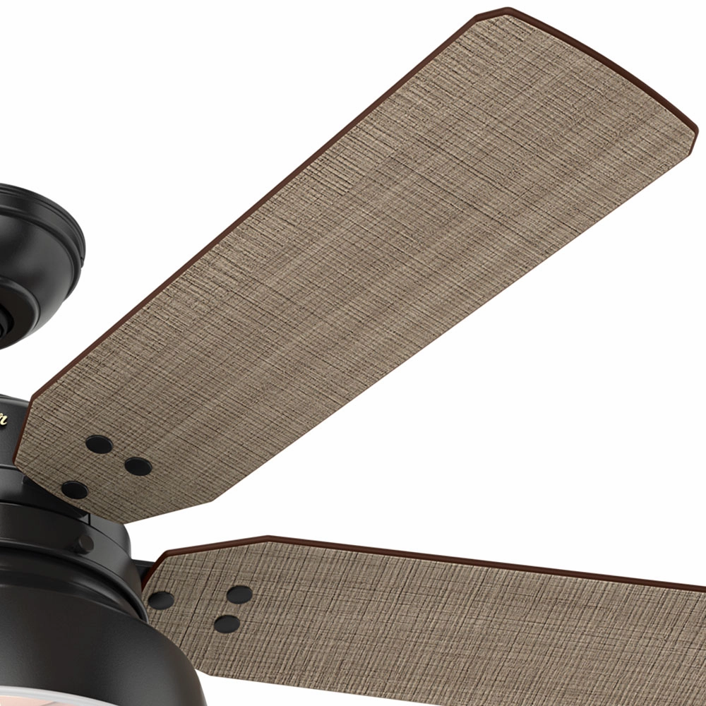 Mill Valley 52"Ceiling Fan Matte Black