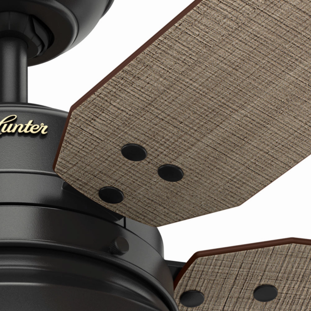 Mill Valley 52"Ceiling Fan Matte Black