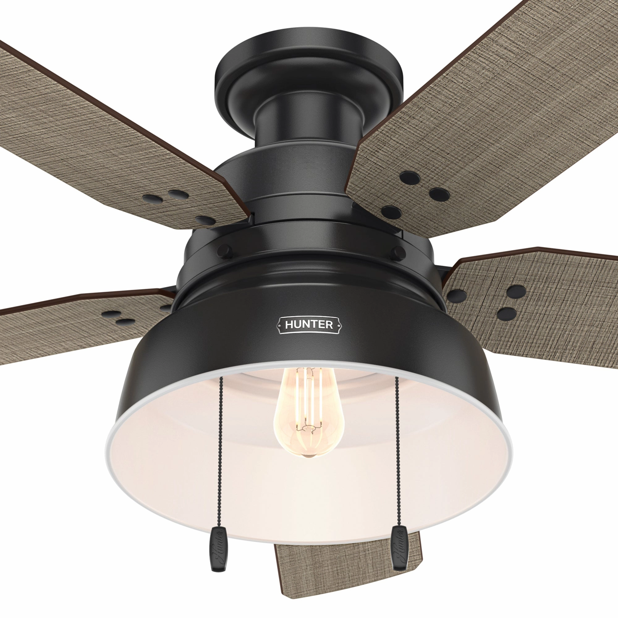 Mill Valley 52"Ceiling Fan Matte Black